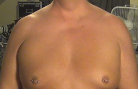 8g nipple piercings