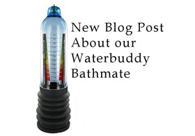 new blog posting about our waterbuddy bathmate