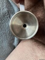Funnel in urethra