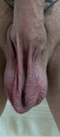 Stretched Ball sack, no weight