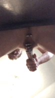 From below